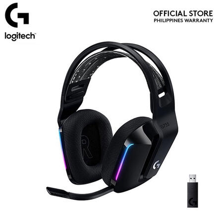 Logitech G733 Lightspeed Lightsync RGB Blue Voice Wireless Gaming Headset