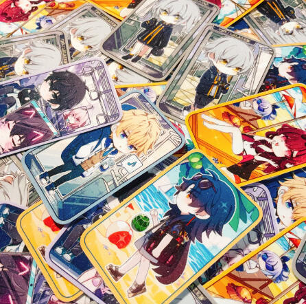 HONKAI STAR RAIL WATERPROOF VINYL STICKERS