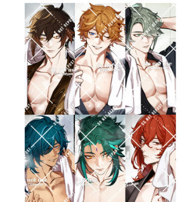 [PRINTS] Shower Series Genshin Impact